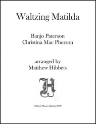 Waltzing Matilda Concert Band sheet music cover Thumbnail